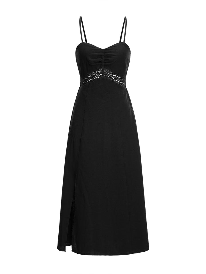 Boho Plain Sweetheart Sleeveless A Line Long Dress
