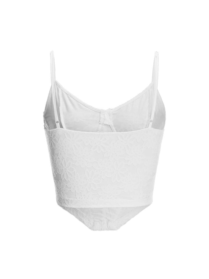 Cami Casual Bow Korset Schatz Crop Women Tops